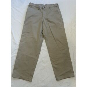 Red Kap Pants Men's 32x30 Tan Flat Front Straight